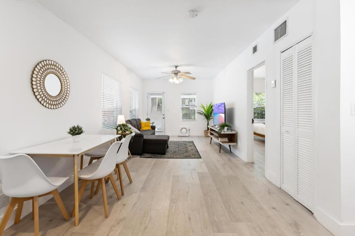 Dreamy 1-Bedroom Apt Walking Distance To Las Olas Fort Lauderdale Eksteriør bilde